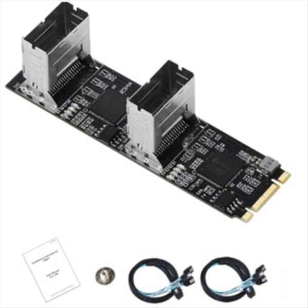 New M 2 To Sata Card Pci Express 3 0 M2 To Sata Multiplier Adapter