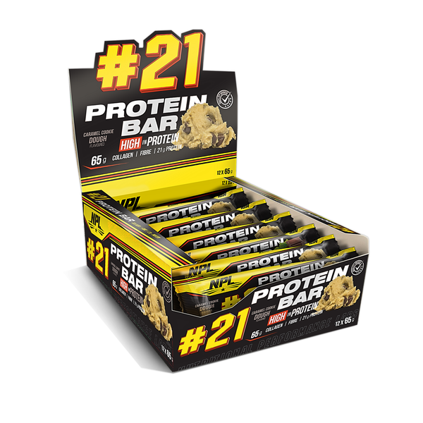 NPL - #21 Protein Bar, Cookie Dough - 65g (Box 12)