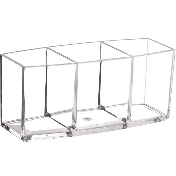 Styleberry Rectangular Clear Cosmetic Organizer