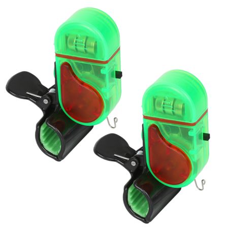 Integrated Sound and Light Fishing Alarm - Pack of 2 Image