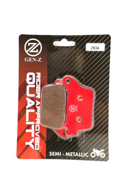 Gen-Z Semi-Metallic Front Brake Pads (Z834) Univ image