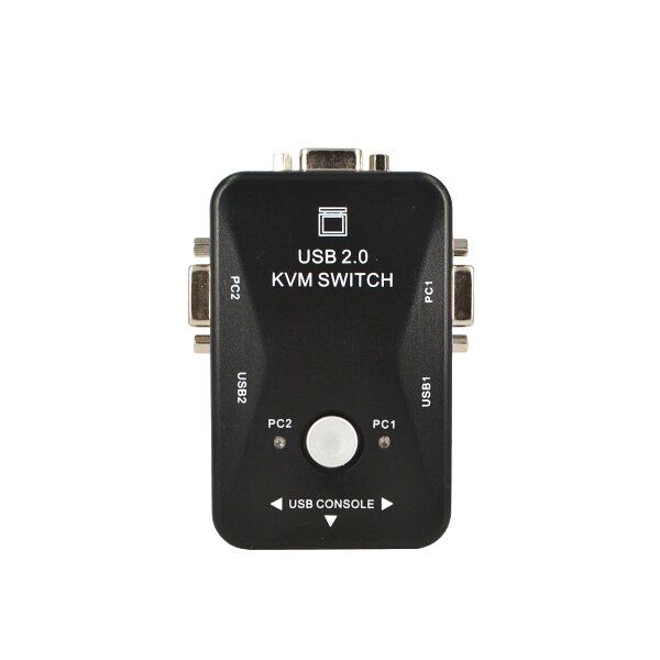 2 Port USB 2.0 KVM Switch-QY-KVM2