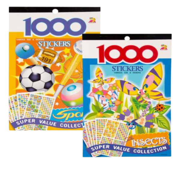 Super Sticker Book with Over 1000 Stickers x 2 Shop Today. Get it