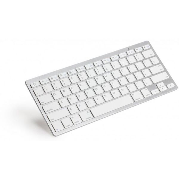 Silver mini-Bluetooth wireless keyboard for tablet computer keyboard