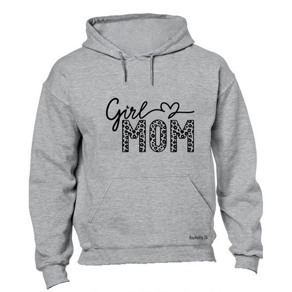 Girl Mom - Patterned - Hoodie