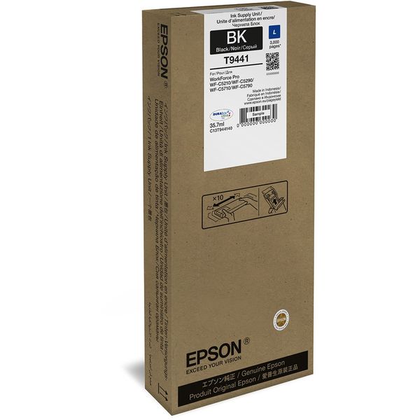 Epson T9441 Black Printer Ink Cartridge Original (C13T944140)