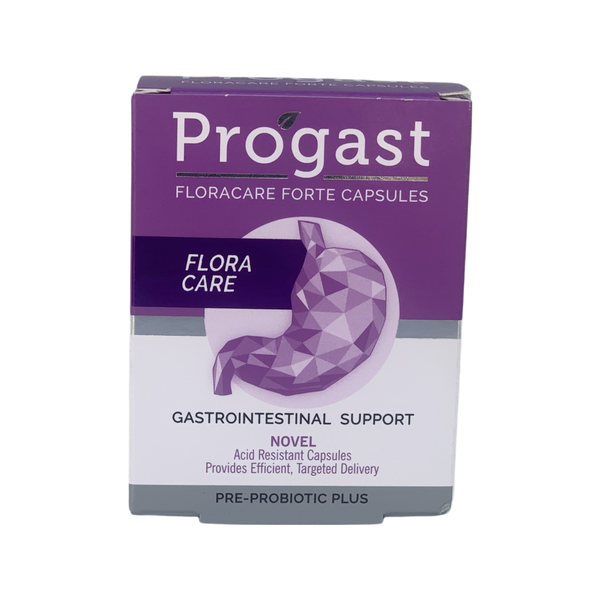 Progast - Floracare Forte Pre-Probiotic Plus - 30 Capsules