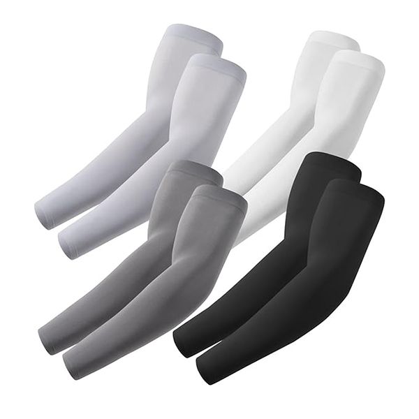 Arm Sleeves, Cooling UV Sun Protection Sports Compression for Men/Women