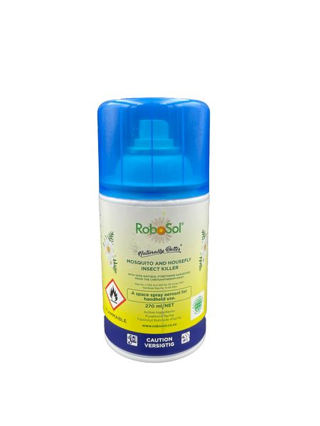 Robosol 270ml Fly and Mosquito Insect Killer Handheld Aerosol