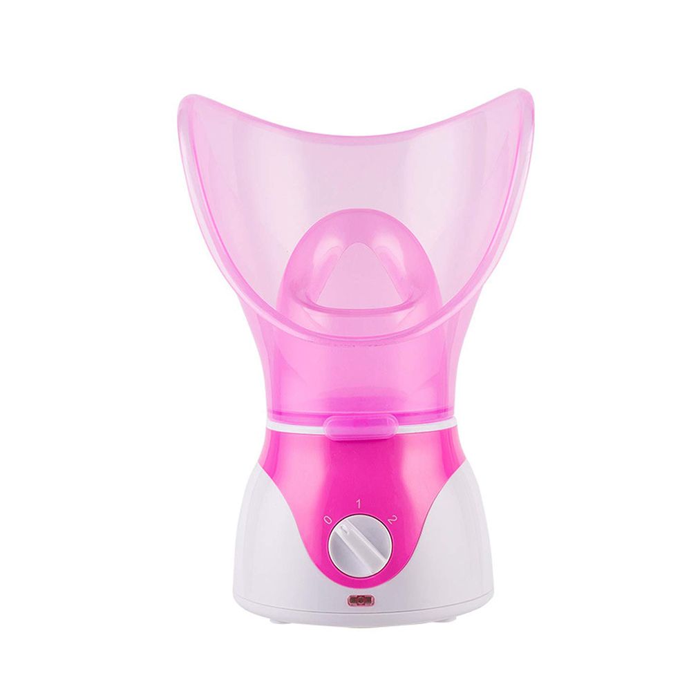 Professional Spa Home Facial Steamer Warm Mist Moisturizing Pink
