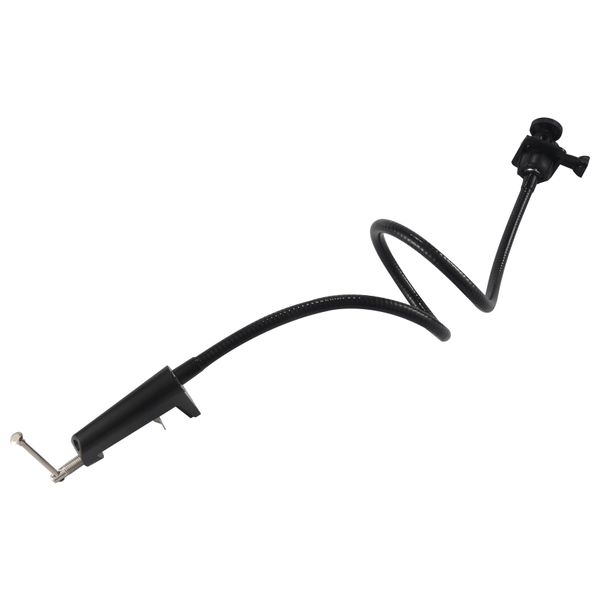 Webcam Stand, Upgraded Webcam Mount Stand With Flexible Gooseneck