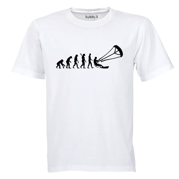 Kite Board Evolution - Adults - T-Shirt