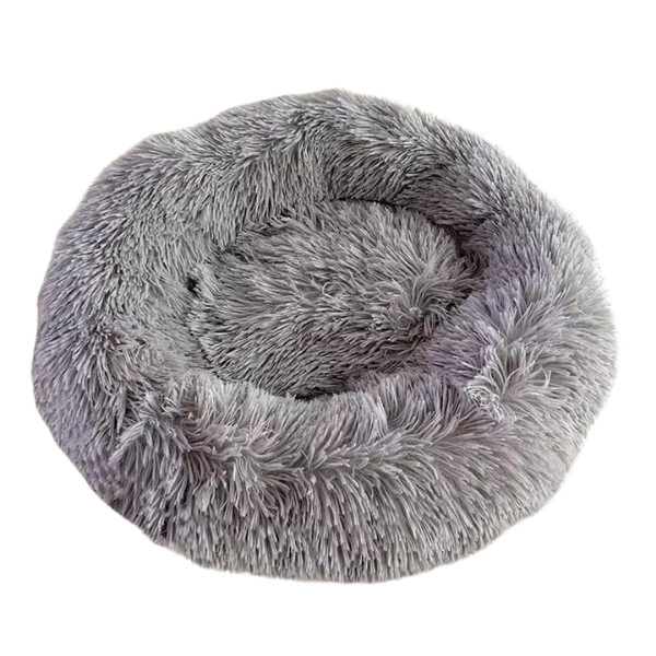 Plush Fluffy Pet Pillow Bed - Super Soft - 70cm - Soft Pink - Dog - Cat