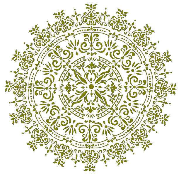 Large Mandala Stencil (60 cm)