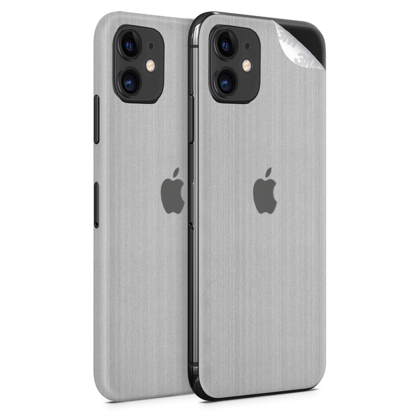 Wripwraps Brushed Metal Skin for iPhone 11 - Double Pack