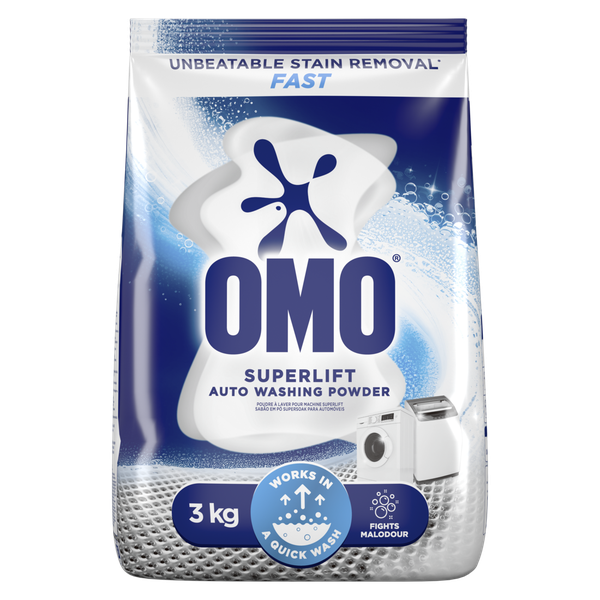 OMO Stain Removal Auto Washing Powder Detergent 3kg