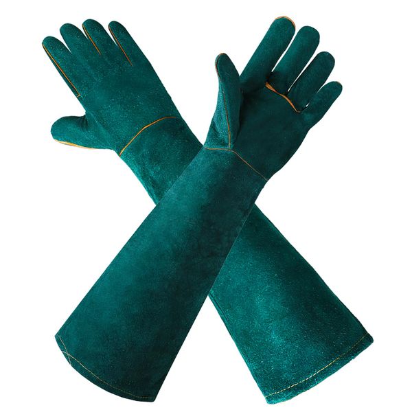 60cm Animal Handling Gloves -Bite &amp; Scratch Resistant, Flexible and Durable