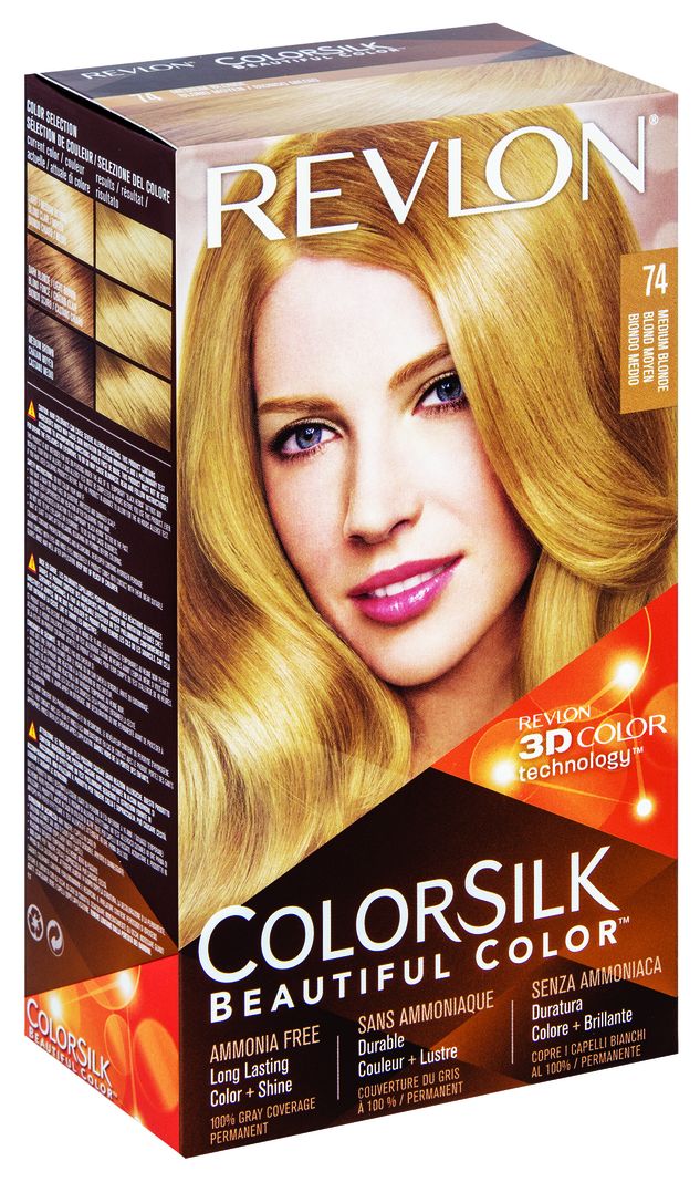 Revlon Colorsilk Permanent Hair Color - Medium Blonde - 74 | Shop Today ...