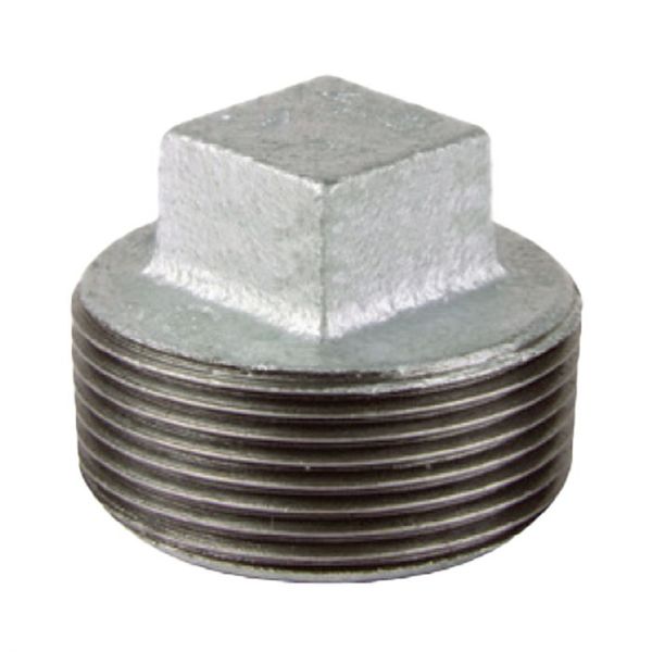 K-Brand - Plug Galv Hollow 80mm - 2 Pack