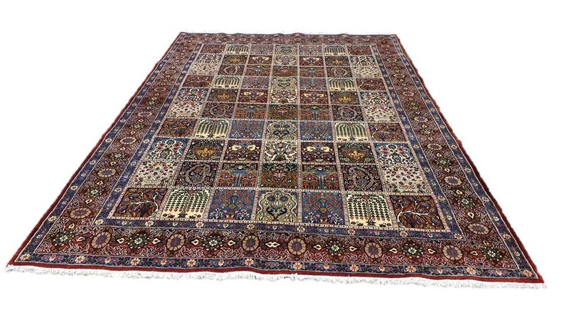 Very Fine Persian Moud Carpet 310cm x 214cm Hand Knotted