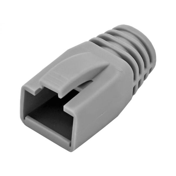 Bulk pack x 50 Linkbasic Grey Boots for RJ45-6FTP