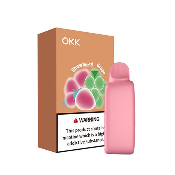 OKK 5000 Puff 30mg Cross Cartridge - Strawberry Grape