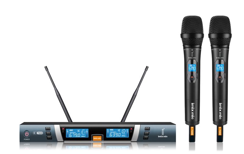 K-7000,UHF Adjustable Frequency Wireless Microphone
