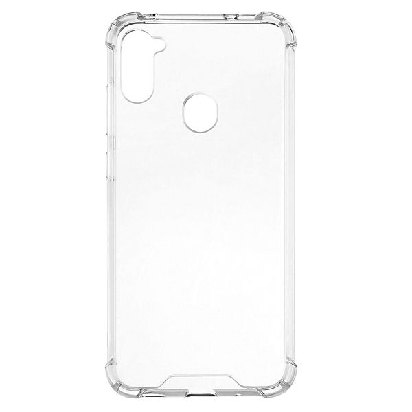 Clear Bumper Back Case Compatible With Samsung Galaxy S21