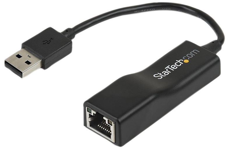 Startech (USB2100) Ethernet Network Adapter Dongle, USB 2.0 to 10/100 Mbps