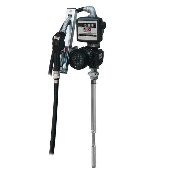 PIUSI Diesel Fuel Transfer Drum Pump Kit with K33 Flow Meter 220V