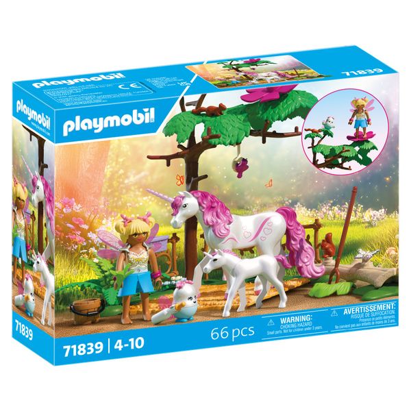 Playmobil Magic Unicorns - Stable for Mother and Foal (66 Pieces)