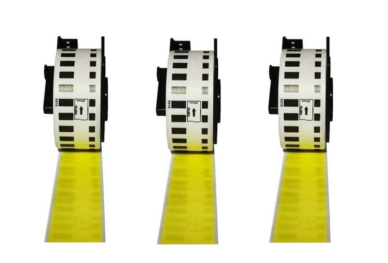 Compatible DK 22610 Self-Adhesive Thermal Labels (29mm x 30.48m) x 3