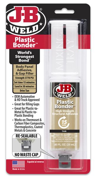 J-B Weld Plastic Bonder