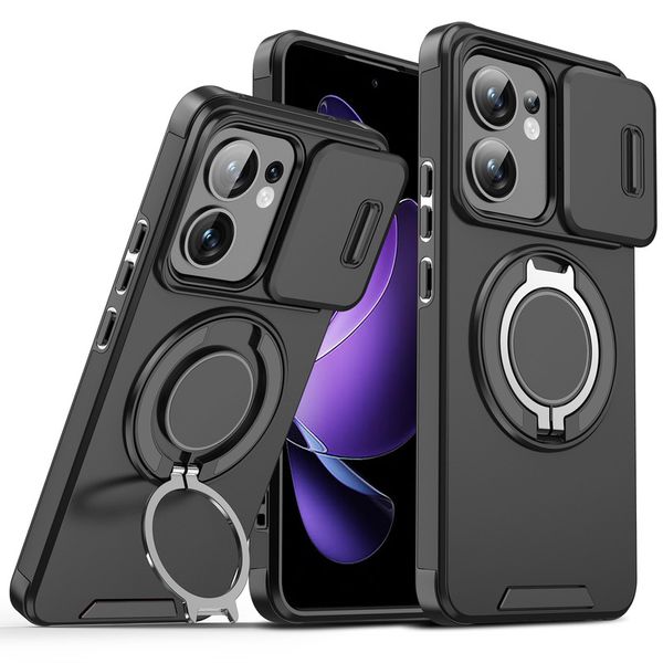 Shockproof case with 360 Rotatable Ring Stand Compatible With Honor 400 lite