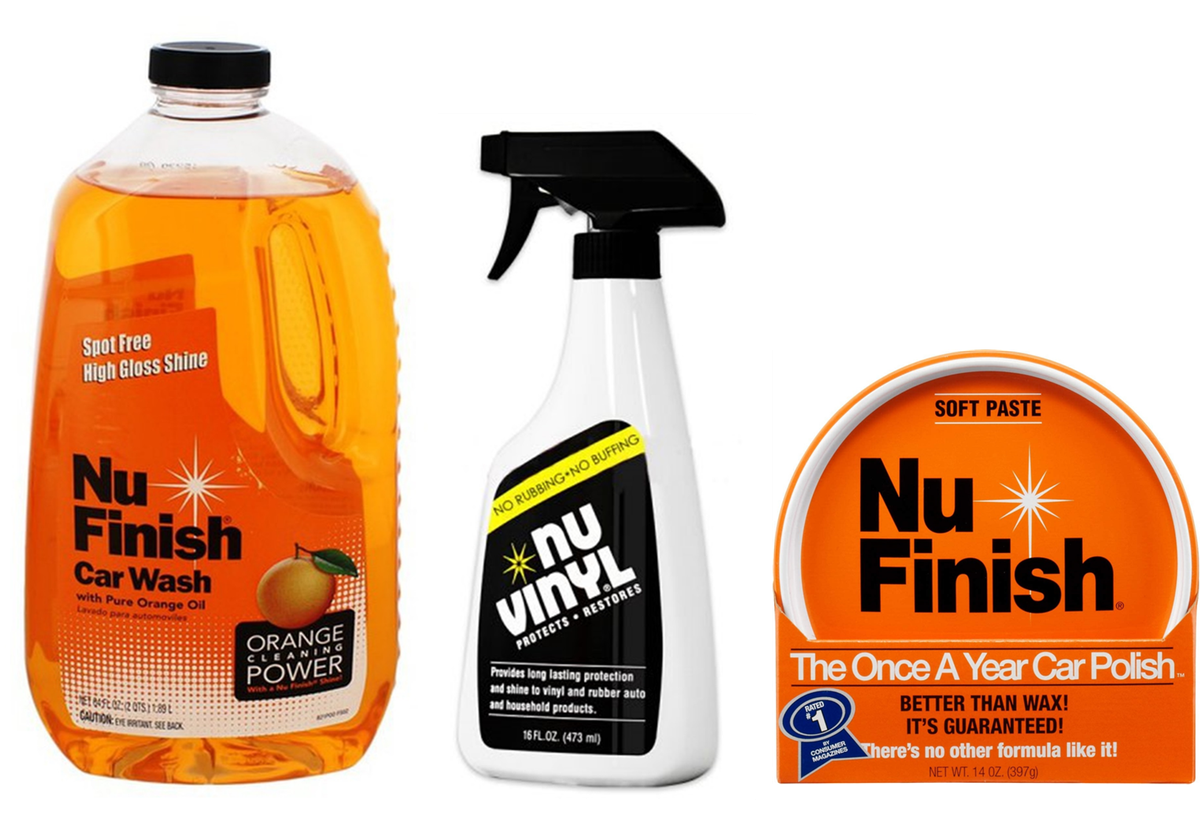 NuFinish The Once A Year Car Polish Paste, 14 oz.