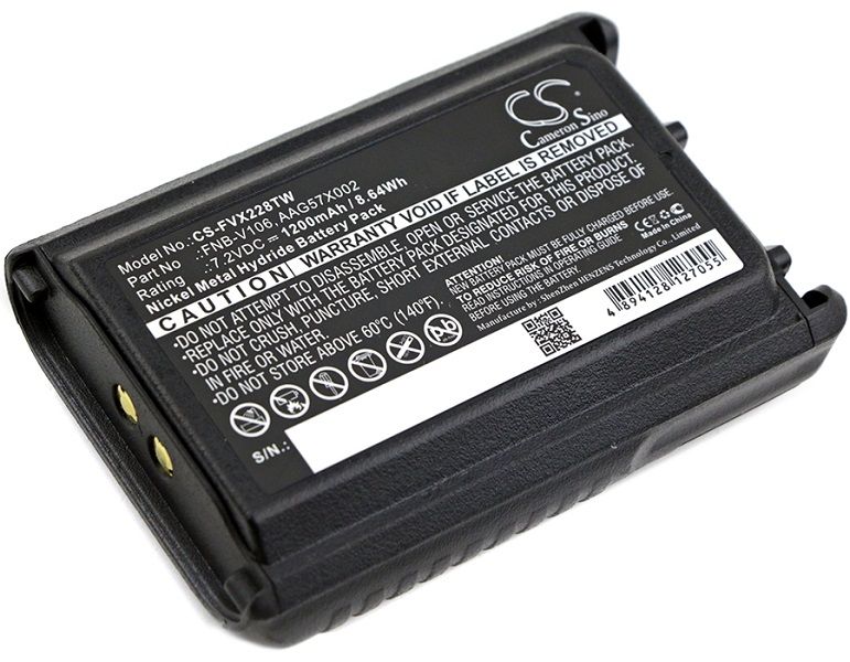 BEARCOM BC-95;VERTEX;YAESU replacement battery