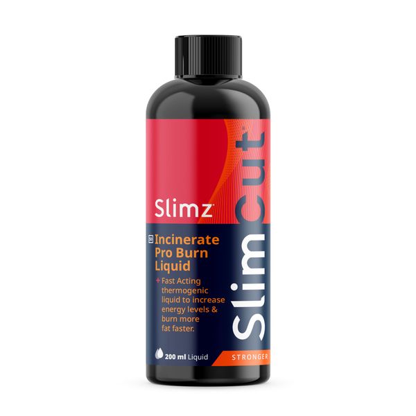 Slimz Slim Cut Stronger Incinerate Pro Burn Liquid 200ml