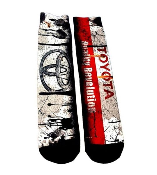 Retro Style Novelty Socks - Toyota