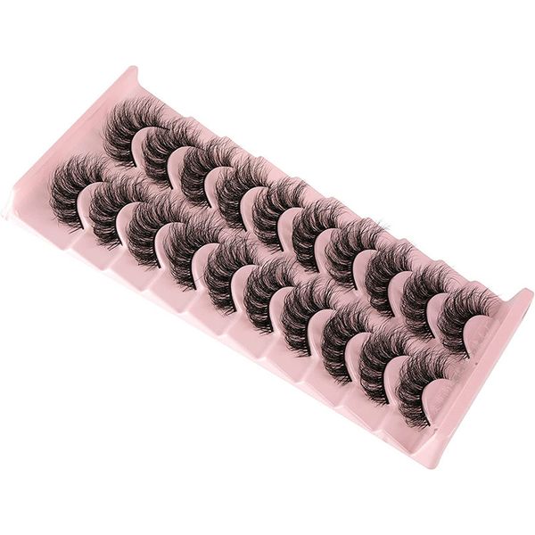 10 Pairs Half Eye False Eye Lashes