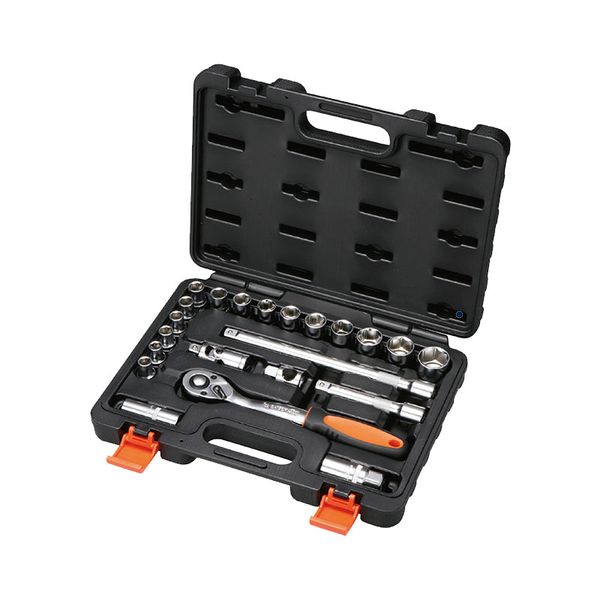 Q-Tech 22 Piece Socket Set 1/2