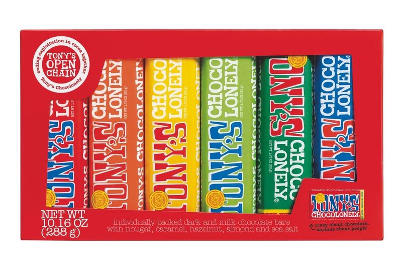 Tony's Chocolonely - Rainbow Tasting Pack - 288g