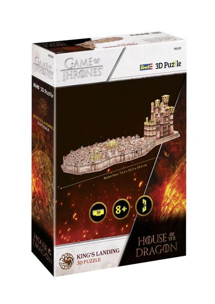 Revell Game of Thrones - King's Landing: House of the Dragon 3D Puzzle