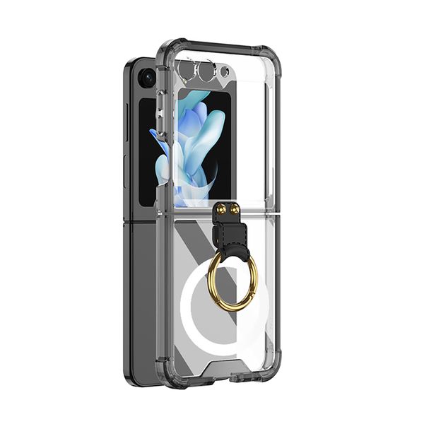 Transparent Phone Case Compatible with Samsung Galaxy Z Flip 5
