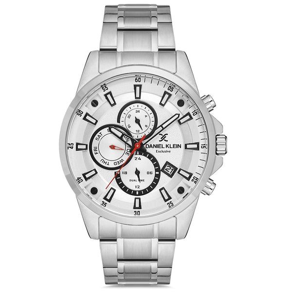 Daniel Klein Exclusive Black Dial Chronograph Watch