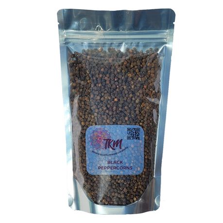 Black Peppercorn -100G (Wholespice) Image