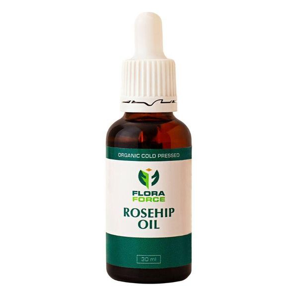 Flora Force Rosehip Oil - Organic Cold Pressed - 30ml