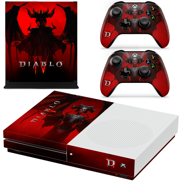 Decal Skin Compatible with Xbox One X - Diablo IV (Decal Only)