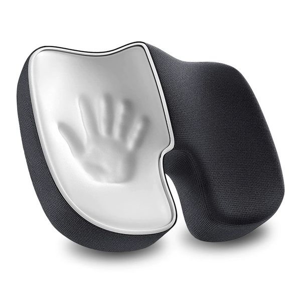 Seat Cushion for Tailbone Pain Relief Memory Foam Lifting Gel Seat Pillow