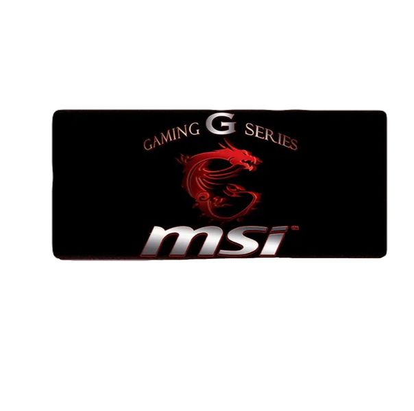 1pc Large Gaming Mouse Pad with Red Dragon &amp; Shield Logo,