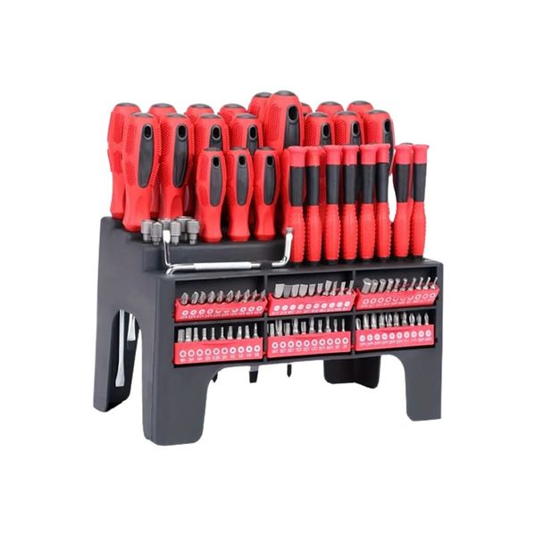 100 Piece Professional Magnetic Screwdriver Auto Ratchet Repair Set